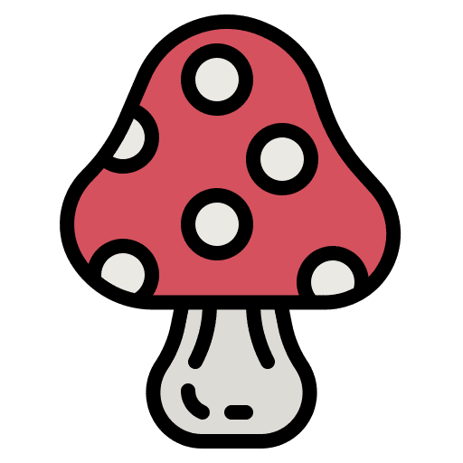 Mushroom vegan organic nature icon Mushroom vegan organic nature icon