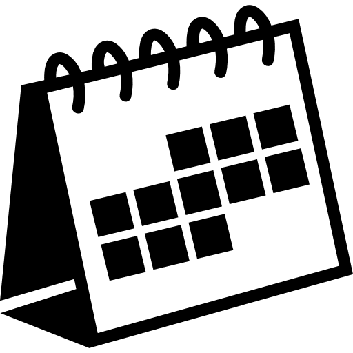 Spring desktop calendar variant desktop calendar spring calendar desk calendar icon