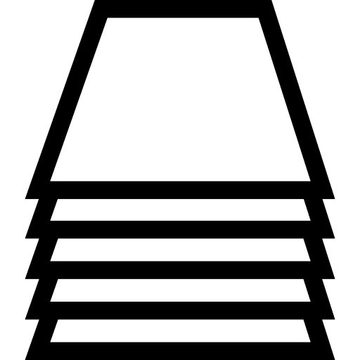 Stacked papers white paper paperwork stationery icon