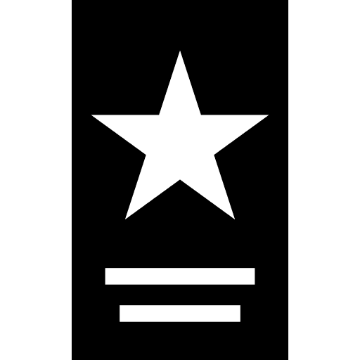 Flyer print with a star print products flyers flyer icon