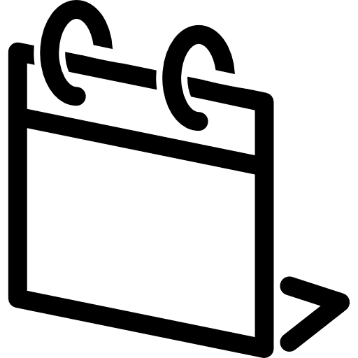 Calendar page print product product tool print icon