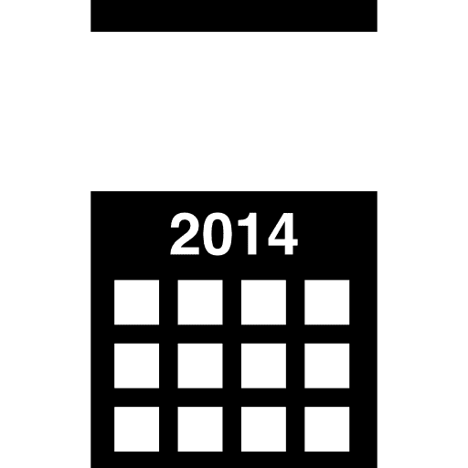 2014 wall calendar 2014 calendar calendar calendars icon