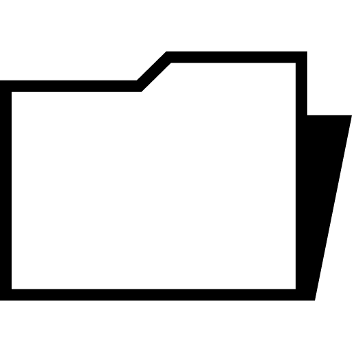 Folder outline with shadow shadow tool tools and utensils icon