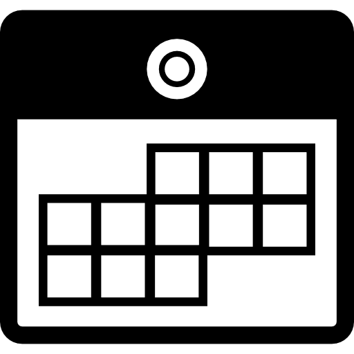 Square wall calendar wall calendar square calendar squares icon