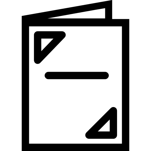 Brochure brochure brochures paper icon