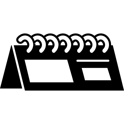 Desk calendar spring variant spring calendar desk calendar calendar icon