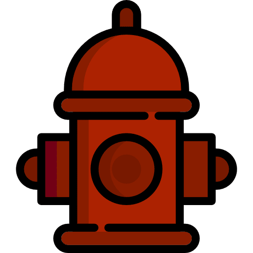 Hydrant security firefighting firefighter icon