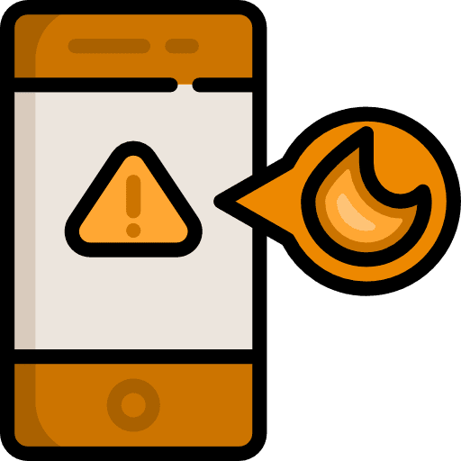 Smartphone technology security cellphone icon