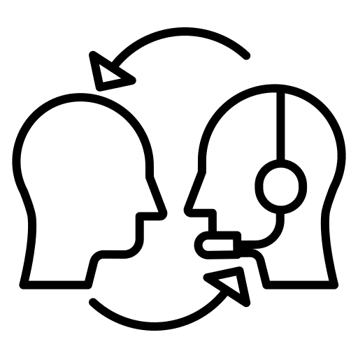 Public relation pr public relation talk icon