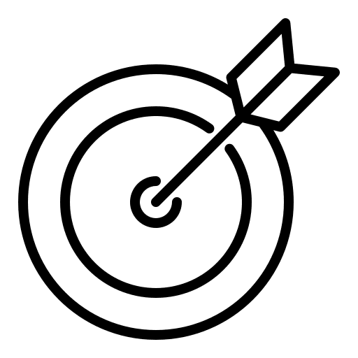 Strategy commercial targeting strategy icon