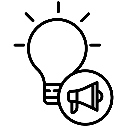 Idea commercial marketing innovation icon