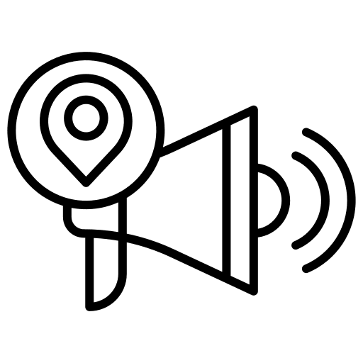 Ad bullhorn ad advertising icon