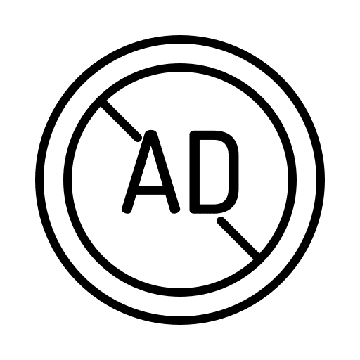 Block block advertising advertisement icon