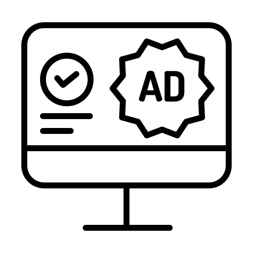 Computer computer electronics advertisement icon