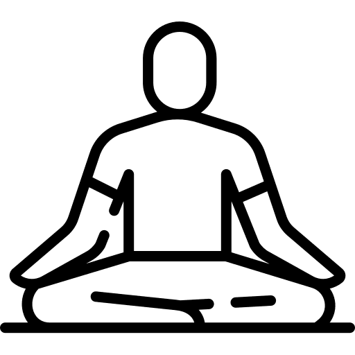 Exercise wellness yoga relaxing icon