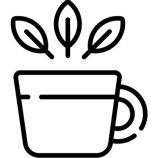 Chocolate coffee cup mug hot drink icon