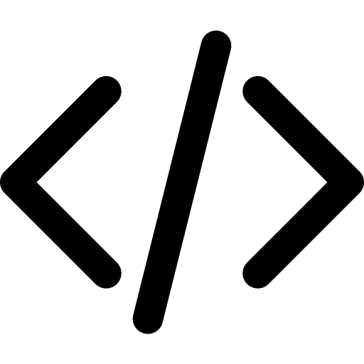 Code edit tools symbol code icon