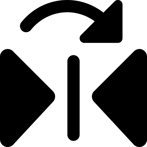 Flip vertical edit tools symmetry icon