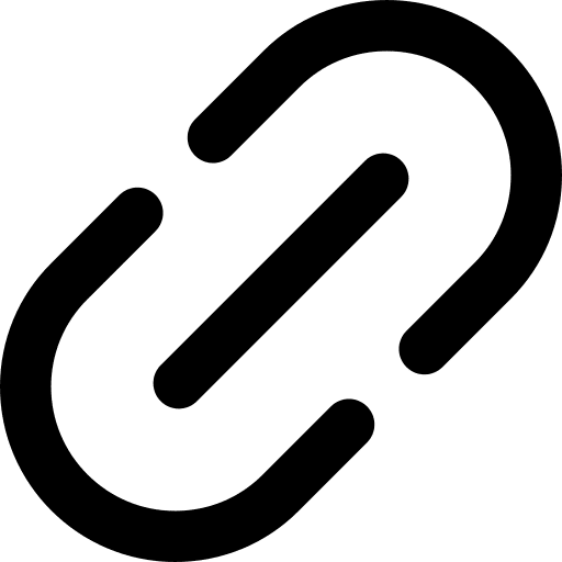 Link multimedia chain tools and utensils icon