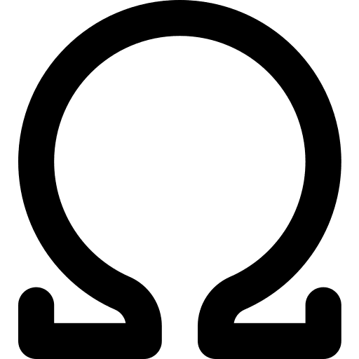 Omega omega sign signs icon
