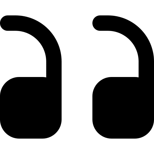 Quote right quote interface signs icon