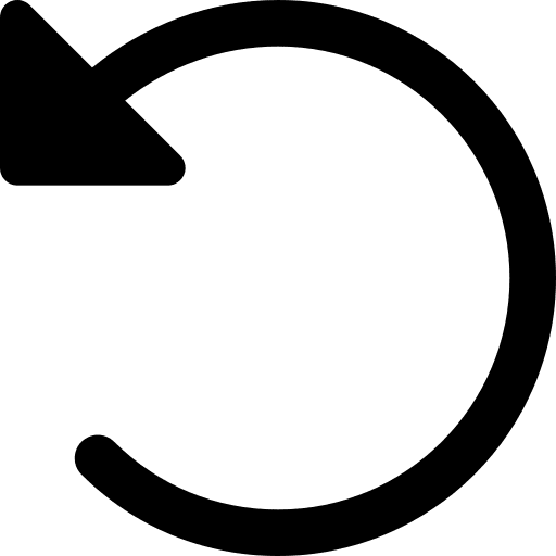Undo arrow action undo icon
