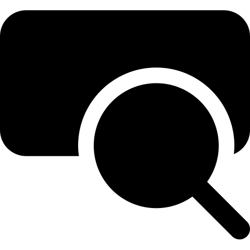 Search box search loupe icon