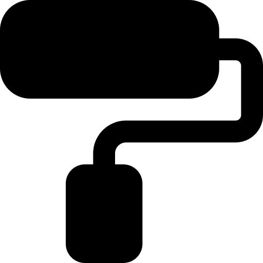 Paint roller paint roller painter roller icon