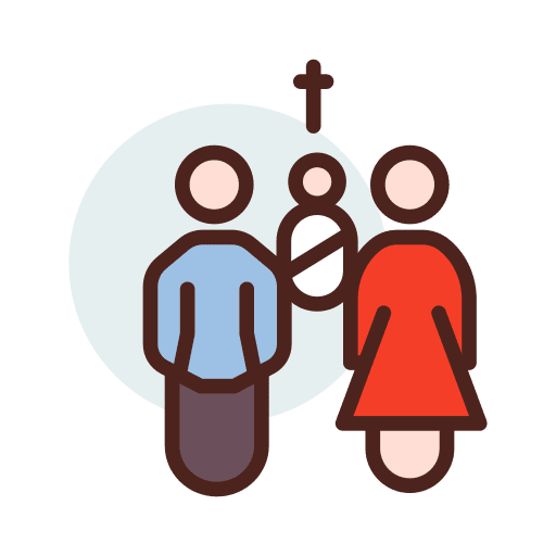 Baptism godfather baptism religion icon