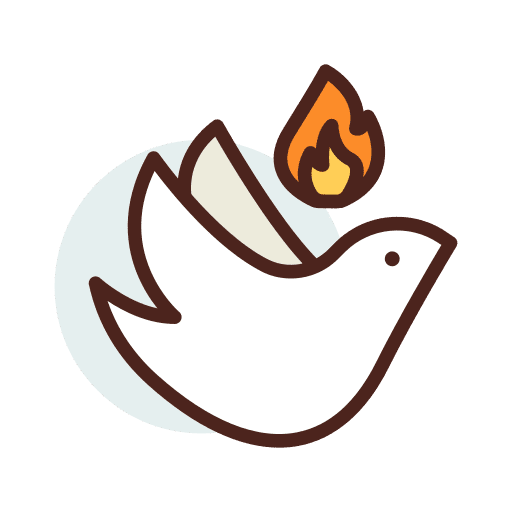 Holy ghost religion faith protestant icon