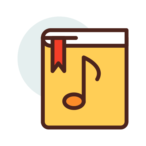 Gospel choir gospel music and multimedia icon