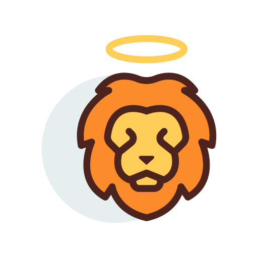 Lion wild life animal religion icon Lion wild life animal religion icon