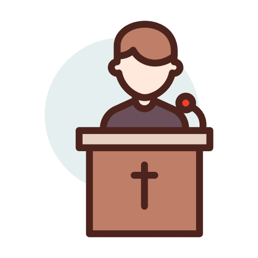 Pulpit cultures pulpit preaching icon