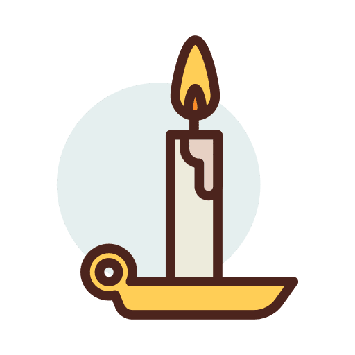 Candle illumination light miscellaneous icon Candle illumination light miscellaneous icon