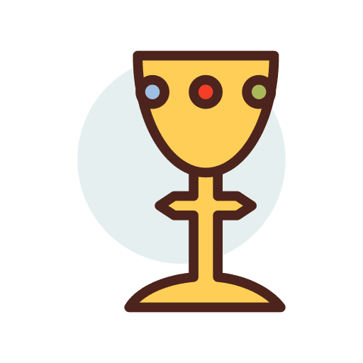 Goblet protestant catholic religion icon Goblet protestant catholic religion icon