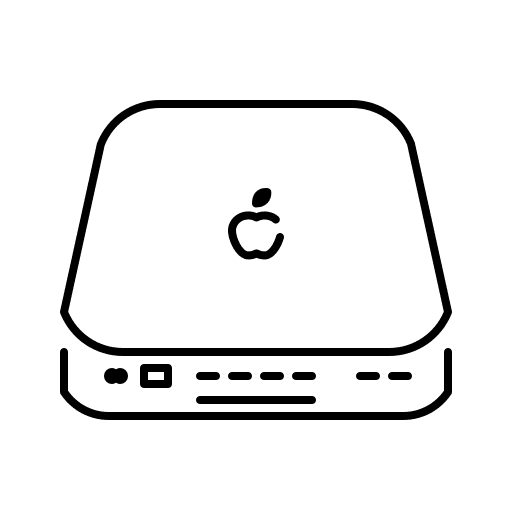 Mac mini device apple multimedia icon