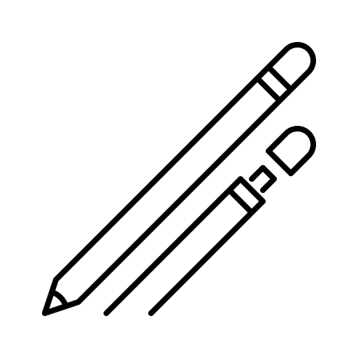 Pencil device technology apple icon