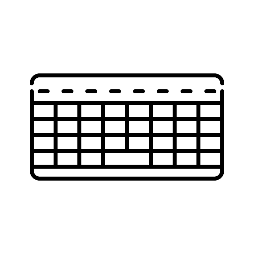 Keyboard wireless technology apple icon Keyboard wireless technology apple icon