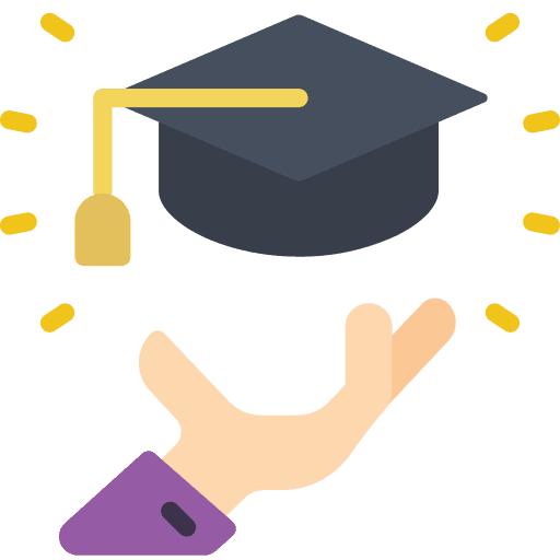 Graduation graduation cap award tool icon