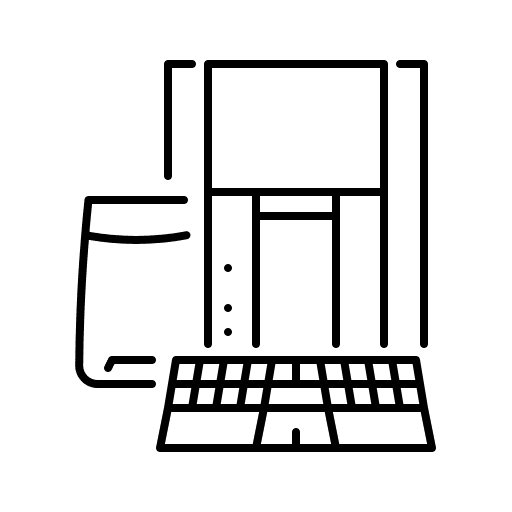 Macintosh device technology electronic icon Macintosh device technology electronic icon