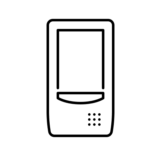 Newton device apple electronics icon Newton device apple electronics icon