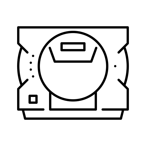 Powercd technology music player device icon Powercd technology music player device icon