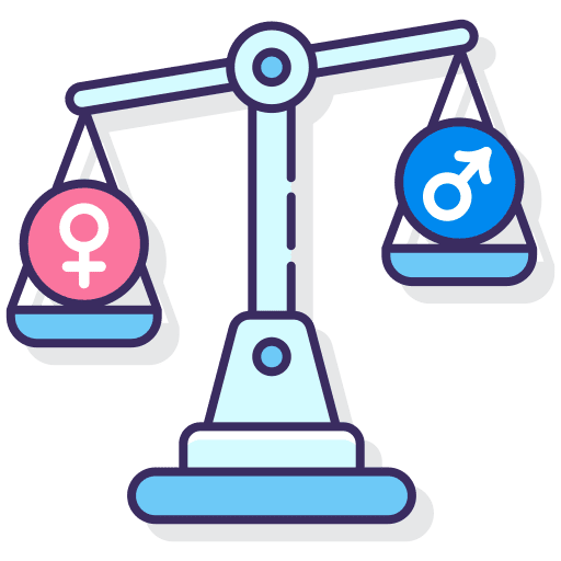 Hormonal imbalance health genes healthcare and medical icon