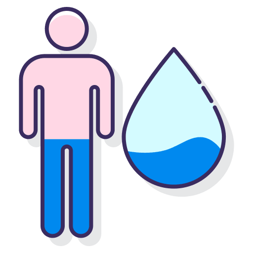 Hydration medical healthcare and medical drink icon