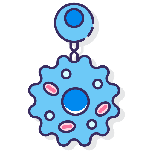 Immunity anatomy body parts icon