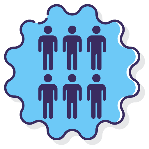 Immunity group anatomy health icon
