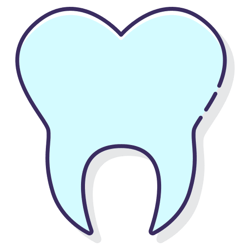 Tooth body healthcare dentist icon