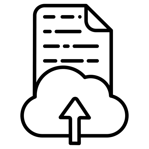 Files document education upload icon