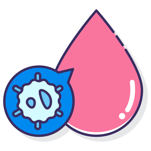 White blood cell white blood cell healthcare and medical medical icon