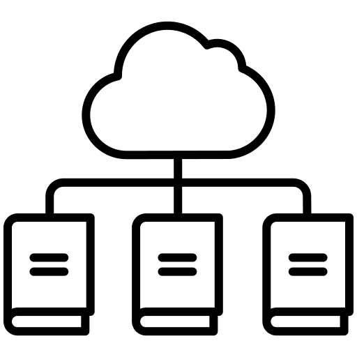 Cloud library cloud library books cloud computing icon Cloud library cloud library books cloud computing icon